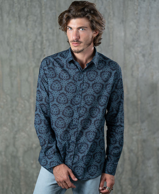 SOL - Seed Of Life   - "Optisomex" LS Premium Button Up