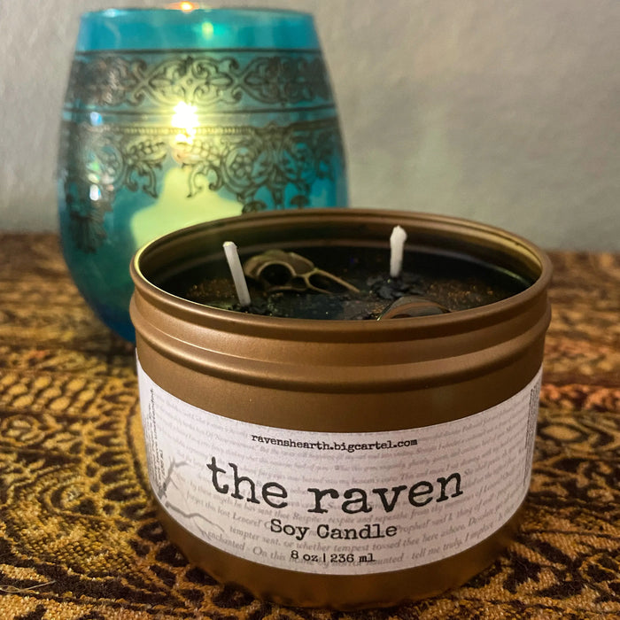 Raven's Hearth - Soy Candle - Raven
